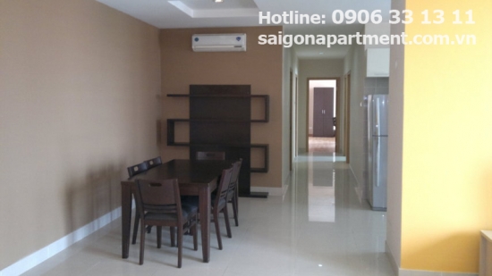 Apartment for rent Thao Dien street in district 2, Fideco Building, 3bedrooms- 140sqm-1100$