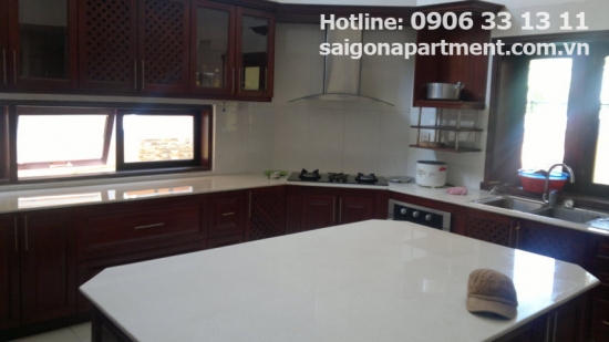 Villa for rent in Thao Dien ward, district 2- 3500$