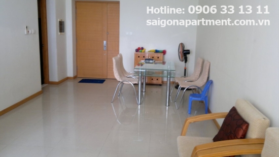 Apartment 02 bedrooms for rent in Saigon Pearl building, Binh Thanh district.- 1100$