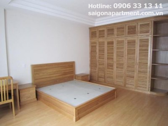 Serviced apartment for rent in Nguyen Van Huong street,Thao Dien ward, District 2. 02 bedrooms 145sqm: 1200 USD