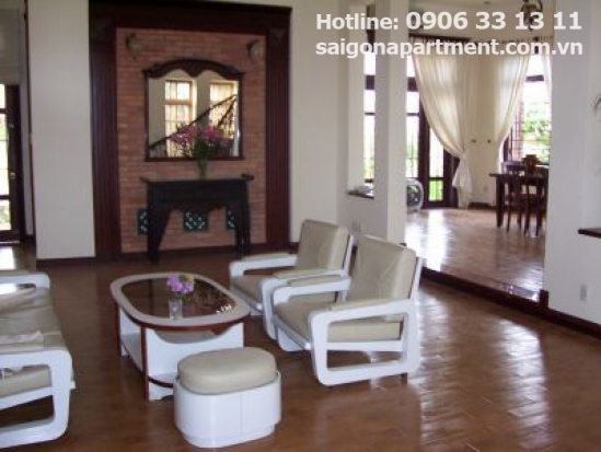  Western style villa for rent in District 2