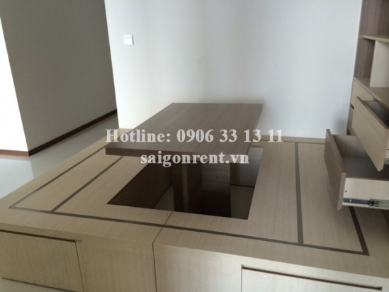 Brand new apartment for rent on 28th floor in Thao Dien Pearl Building, 1100 USD/month