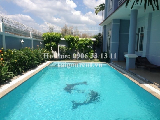 Villa fully furnished 5bedrooms for rent in Thao Dien ward, district 2- 5500 USD with Tax