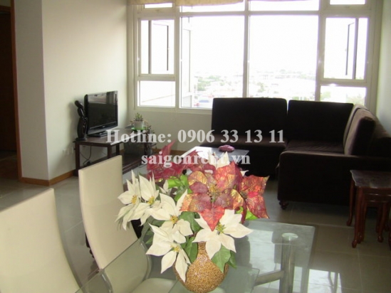 Nice apartment 2 bedrooms for rent in Ruby tower, 11th floor, Saigon Pearl building 950 USD