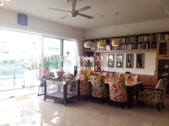 Beautiful 03 bedrooms with nice balcony for rent in Estella building, district 2. 1700 USD