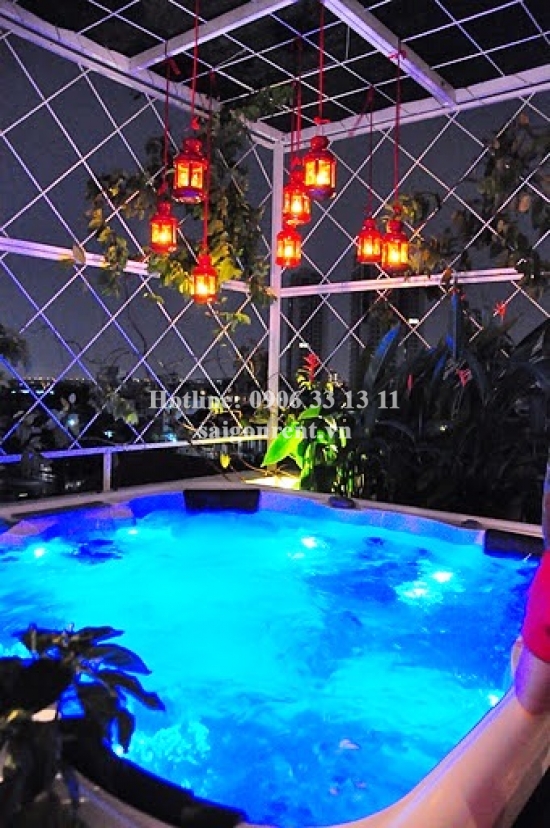 Nice serviced apartment for rent in Nguyen Van Huong street, Thao Dien ward, District 2: 1000 USD