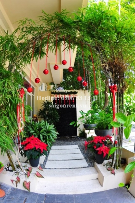 Nice serviced apartment for rent in Nguyen Van Huong street, Thao Dien ward, District 2: 1000 USD