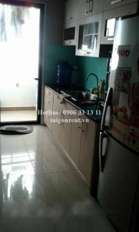 Apartment 02 bedroom on 3rd floor for rent in Era Town Building, District 7, 85sqm: 500 USD