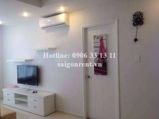 Nice apartment for rent in Khang Nam Building, Nguyen Van Linh street, full furnished: 480 USD