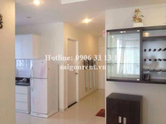 Nice apartment for rent in Khang Nam Building, Nguyen Van Linh street, full furnished: 480 USD