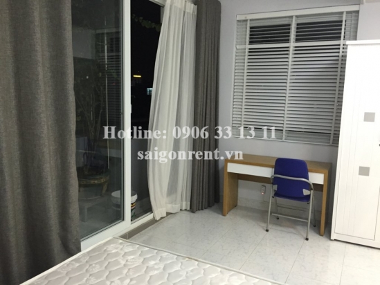 Brand new serviced apartment for rent on Le Van Sy street, close to District 3. 1 bedroom with nice balcony 500 USD