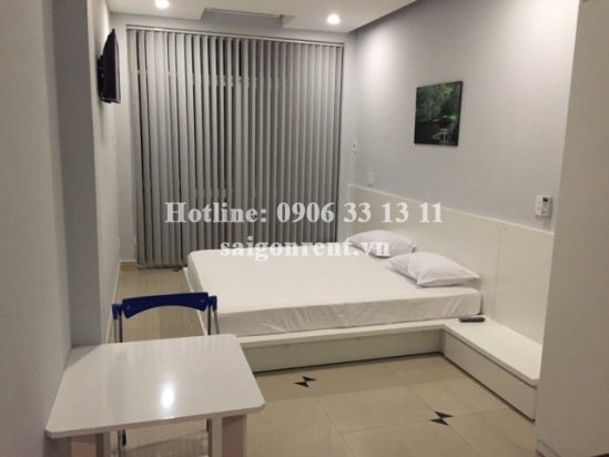 Serviced studio apartment 01 bedroom on 3rd floor for rent in center district 1- 400 USD