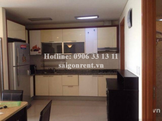 Elegant apartment for rent in The Manor Building, Binh Thanh District, 115sqm: 1400 USD