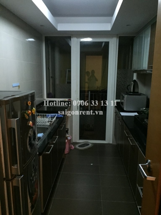 Apartment for rent in Saigon Pearl building, Binh Thanh district - Block Ruby 2- 02 bedrooms, 85sqm, 19th floor, river view - 1250 USD