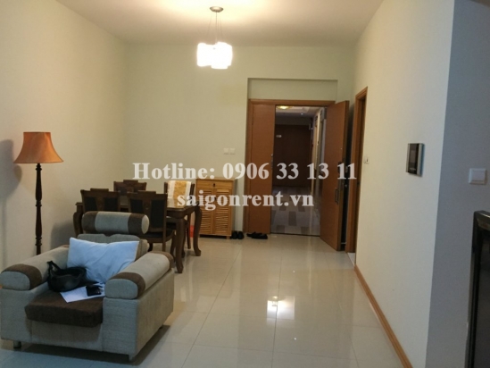 Apartment for rent in Saigon Pearl building, Binh Thanh district - Block Ruby 2- 02 bedrooms, 85sqm, 19th floor, river view - 1250 USD