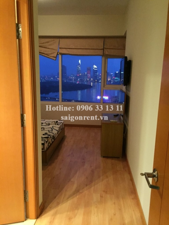 Apartment for rent in Saigon Pearl building, Binh Thanh district - Block Ruby 2- 02 bedrooms, 85sqm, 19th floor, river view - 1250 USD