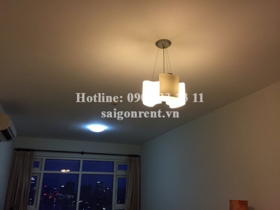 Apartment for rent in Saigon Pearl building, Binh Thanh district - Block Ruby 2- 02 bedrooms, 85sqm, 19th floor, river view - 1250 USD