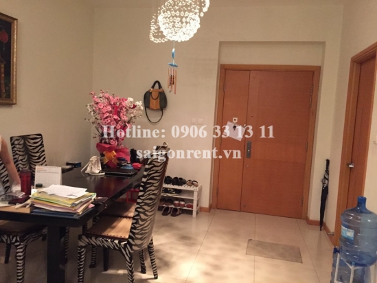 Apartment for rent in Saigon Pearl building, Binh Thanh district - Block Ruby 2- 02 bedrooms, 85sqm, 30th floor, river view - 1300 USD