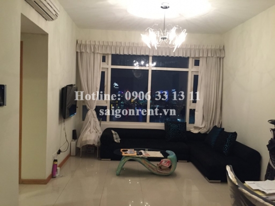 Apartment for rent in Saigon Pearl building, Binh Thanh district - Block Ruby 2- 02 bedrooms, 85sqm, 30th floor, river view - 1300 USD