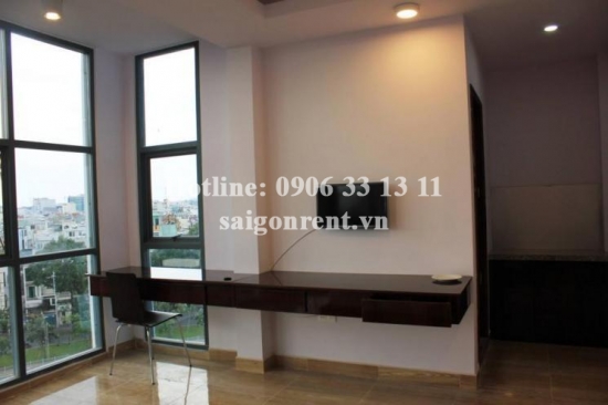 Modern serviced studio apartment for rent in Hoang Sa street, District 1: 500 USD