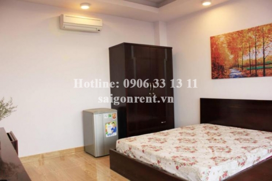 Modern serviced studio apartment for rent in Hoang Sa street, District 1: 500 USD