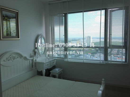 Apartment with new furniture for rent in Riviera Point Building, Nguyen Van Tuong street, District 7: 1000 USD
