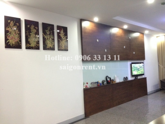 Luxury apartment 03 bedrooms on 21th floor for rent in Hoang Anh Gold House Building, District 7-600 USD