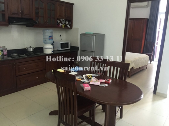 Nice serviced 01 bedroom, living with balcony, 70sqm for rent in Thao Dien ward, district 2- 650 USD