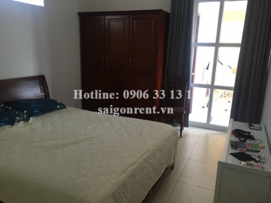 Nice serviced 01 bedroom, living with balcony, 70sqm for rent in Thao Dien ward, district 2- 650 USD