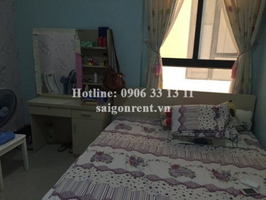 Apartment 02 bedroom on 3rd floor for rent in Era Town Building, District 7, 85sqm: 500 USD