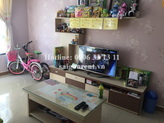 Apartment 02 bedroom on 3rd floor for rent in Era Town Building, District 7, 85sqm: 500 USD