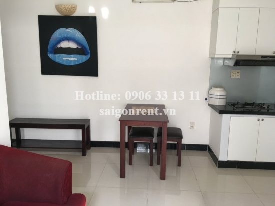 Beautiful serviced apartment 01 bedroom, kitchen room for rent in Quoc Huong street, Thao Dien ward, District 2, 50sqm- 450 USD