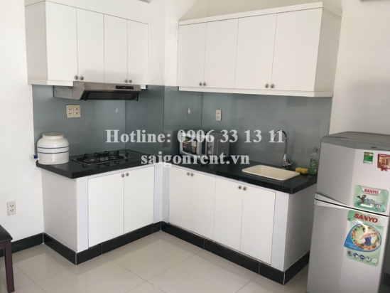 Beautiful serviced apartment 01 bedroom, kitchen room for rent in Quoc Huong street, Thao Dien ward, District 2, 50sqm- 450 USD
