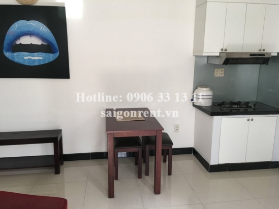 Beautiful serviced apartment 01 bedroom, kitchen room for rent in Quoc Huong street, Thao Dien ward, District 2, 50sqm- 450 USD