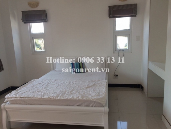 Beautiful 01 bedroom apartment with balcony for rent in Quoc Huong street, Thao Dien ward, District 2- 55sqm- 500 USD