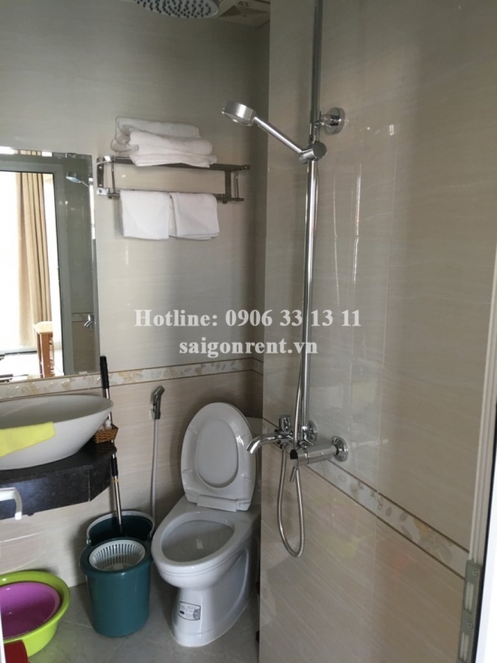 Brand new serviced apartment 01 bedroom with balcony, kitchen room, 35sqm for rent in Quoc Huong street, Thao Dien ward, Center District 2- 500 USD