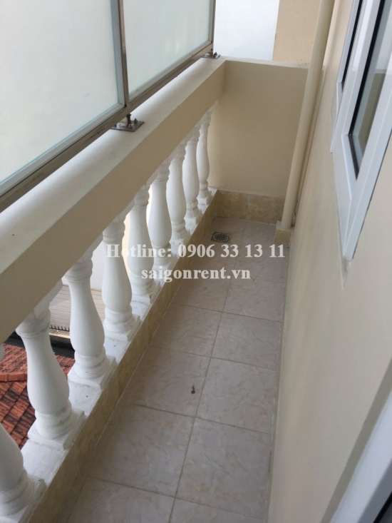 Brand new serviced apartment 01 bedroom with balcony, kitchen room, 35sqm for rent in Quoc Huong street, Thao Dien ward, Center District 2- 500 USD