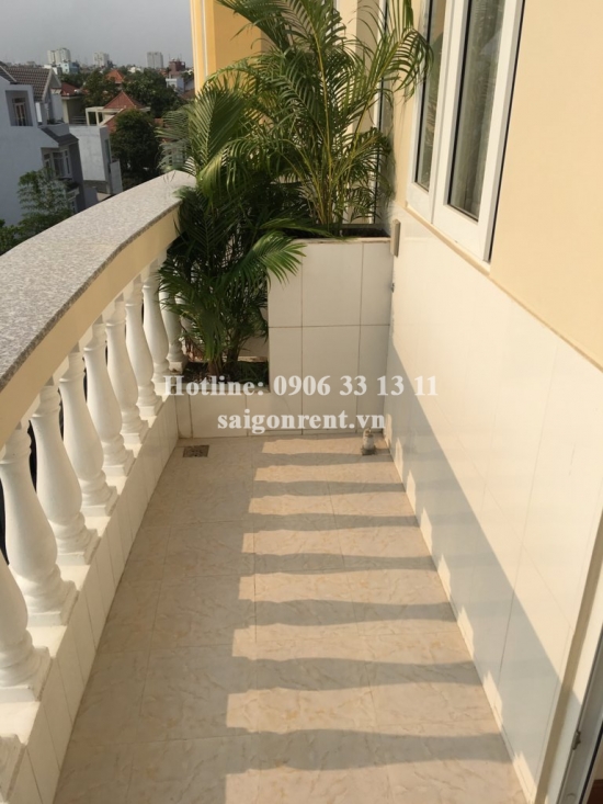 Brand new serviced apartment 02 bedrooms,60sqm for rent in Quoc Huong street, Thao Dien ward, Center District 2- 800 USD