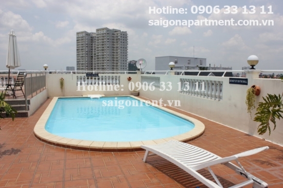 Serviced apartment 03 bedrooms in Nguyen Van Huong street, Thao Dien ward, Distrct 2- 130 sqm- 1000 USD