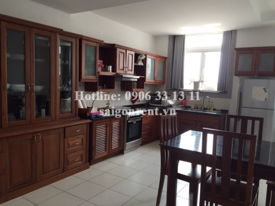 Serviced apartment 03 bedrooms in Nguyen Van Huong street, Thao Dien ward, Distrct 2- 130 sqm- 1000 USD