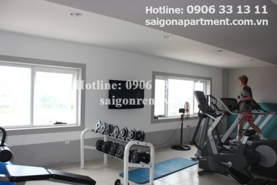 Serviced apartment 02 bedrooms in Nguyen Van Huong street, Thao Dien ward, Distrct 2- 90 sqm- 750 USD