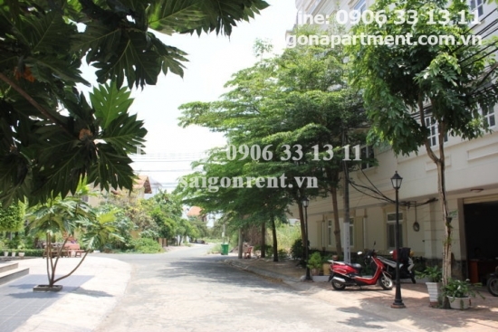 Serviced apartment 02 bedrooms in Nguyen Van Huong street, Thao Dien ward, Distrct 2- 90 sqm- 750 USD