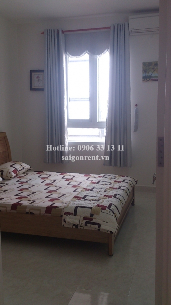 Apartment 01 bedroom with balcony, living room for rent in Riverside building, Nguyen Huu Canh street, Binh Thanh district - 600 USD