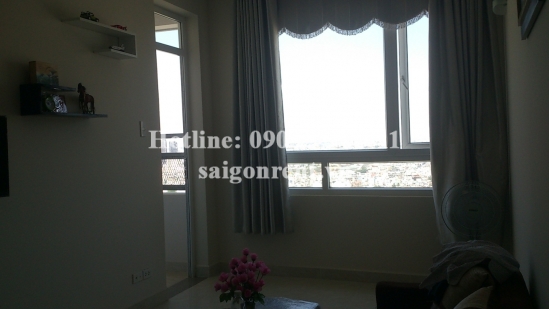 Apartment 01 bedroom with balcony, living room for rent in Riverside building, Nguyen Huu Canh street, Binh Thanh district - 600 USD
