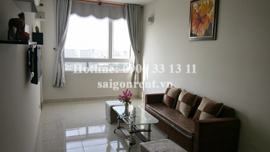 Apartment 01 bedroom with balcony, living room for rent in Riverside building, Nguyen Huu Canh street, Binh Thanh district - 600 USD