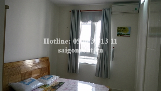 Apartment 01 bedroom with balcony, living room for rent in Riverside building, Nguyen Huu Canh street, Binh Thanh district - 600 USD