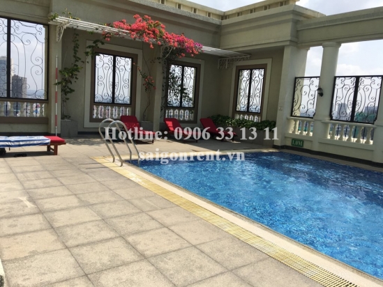 Apartment for rent in The Manor 2, Nguyen Huu Canh street, Binh Thanh district - 02 bedrooms- 900 USD