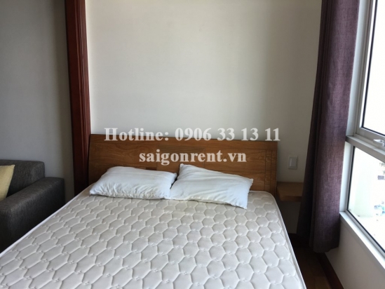 Nice apartment for rent in The Manor Officetel Building, Nguyen Huu Canh street, Binh Thanh District, 38sqm: 650 USD