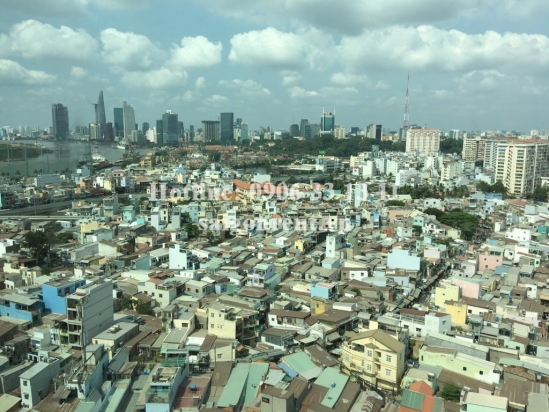 Nice apartment for rent in The Manor Officetel Building, Nguyen Huu Canh street, Binh Thanh District, 38sqm: 650 USD