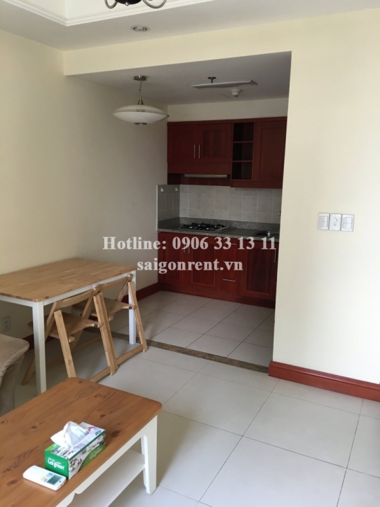 Nice apartment for rent in The Manor Building, Nguyen Huu Canh street, Binh Thanh District: 950 USD
